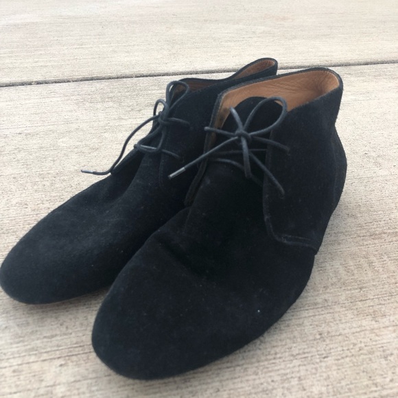 Isabel Marant Black Suede Chukka Boots - Picture 1 of 4